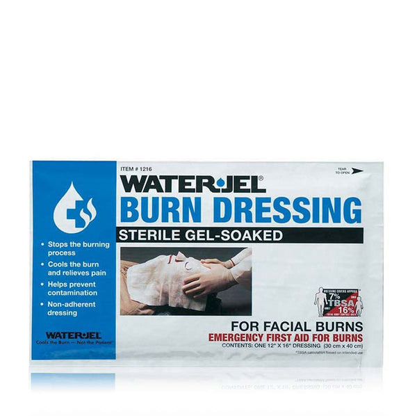 WATER-JEL STERILE BURN DRESSING FOR FACIAL BURNS