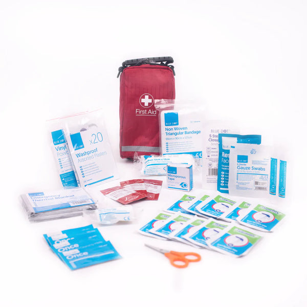 Complete Travel & Outdoor First Aid Kit In Series Bag