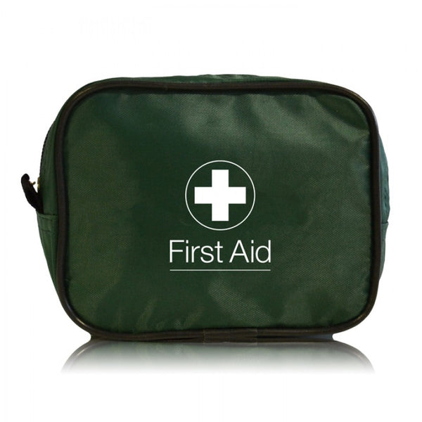 One Person Travel Kit In Green Zipped Bag