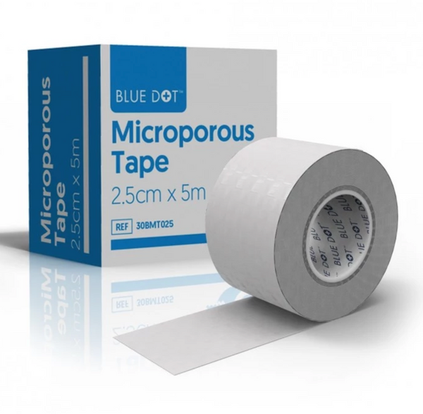 Microporous Tape 2.5cm x 5m Boxed